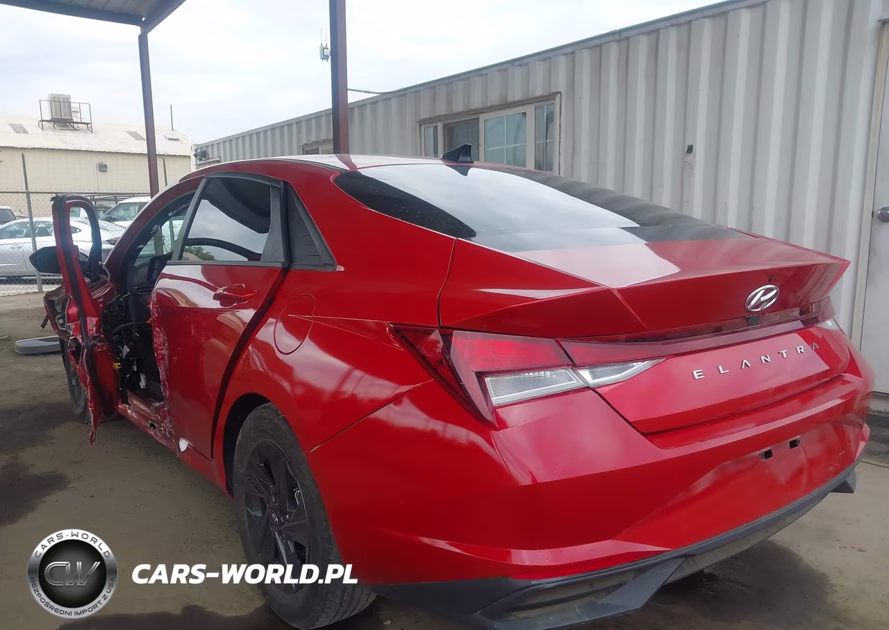 2021 Hyundai Elantra Sel VIN:5NPLM4AG7MH051587 - 3