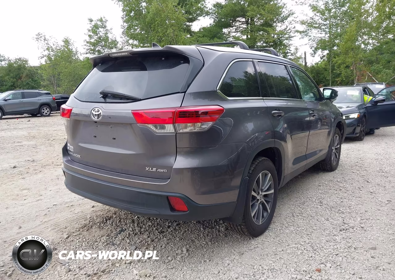2019 Toyota Highlander Xle VIN:5TDJZRFH0KS628801 - 4