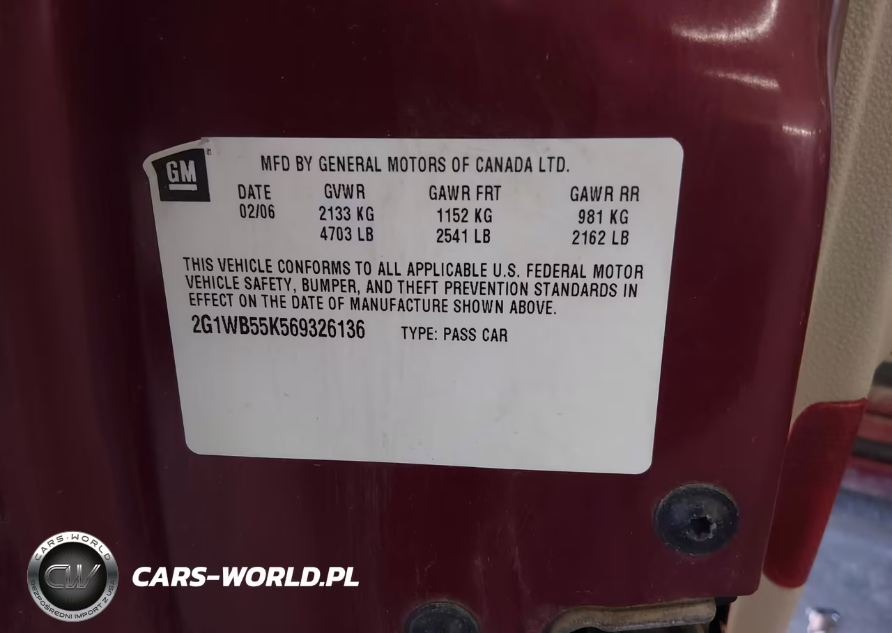 2006 Chevrolet Impala Ls VIN:2G1WB55K569326136 - 9