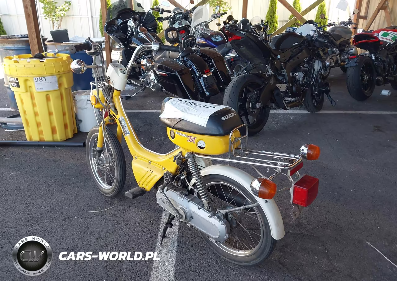 1981 Suzuki Fa50 Mzd VIN:JS1FZ11A4B3102698 - 3