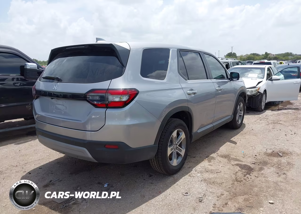 2025 Honda Pilot Ex-L VIN:5FNYG2H43SB045410 - 4