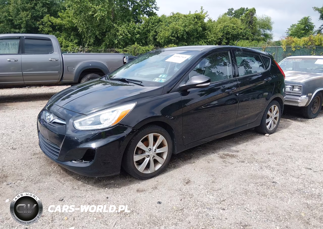 2014 Hyundai Accent Se VIN:KMHCU5AE6EU155768 - 2