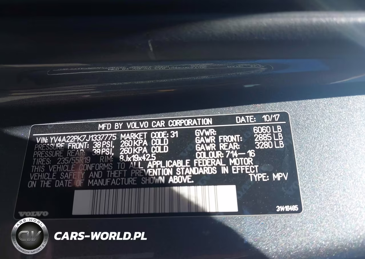 2018 Volvo Xc90 T6 Momentum VIN:YV4A22PK7J1337775 - 9