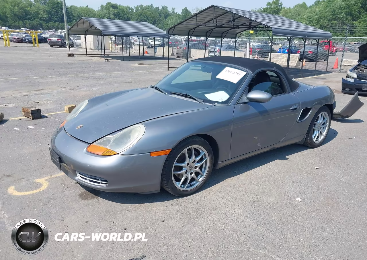 2002 Porsche Boxster VIN:WP0CA29892U624633 - 2