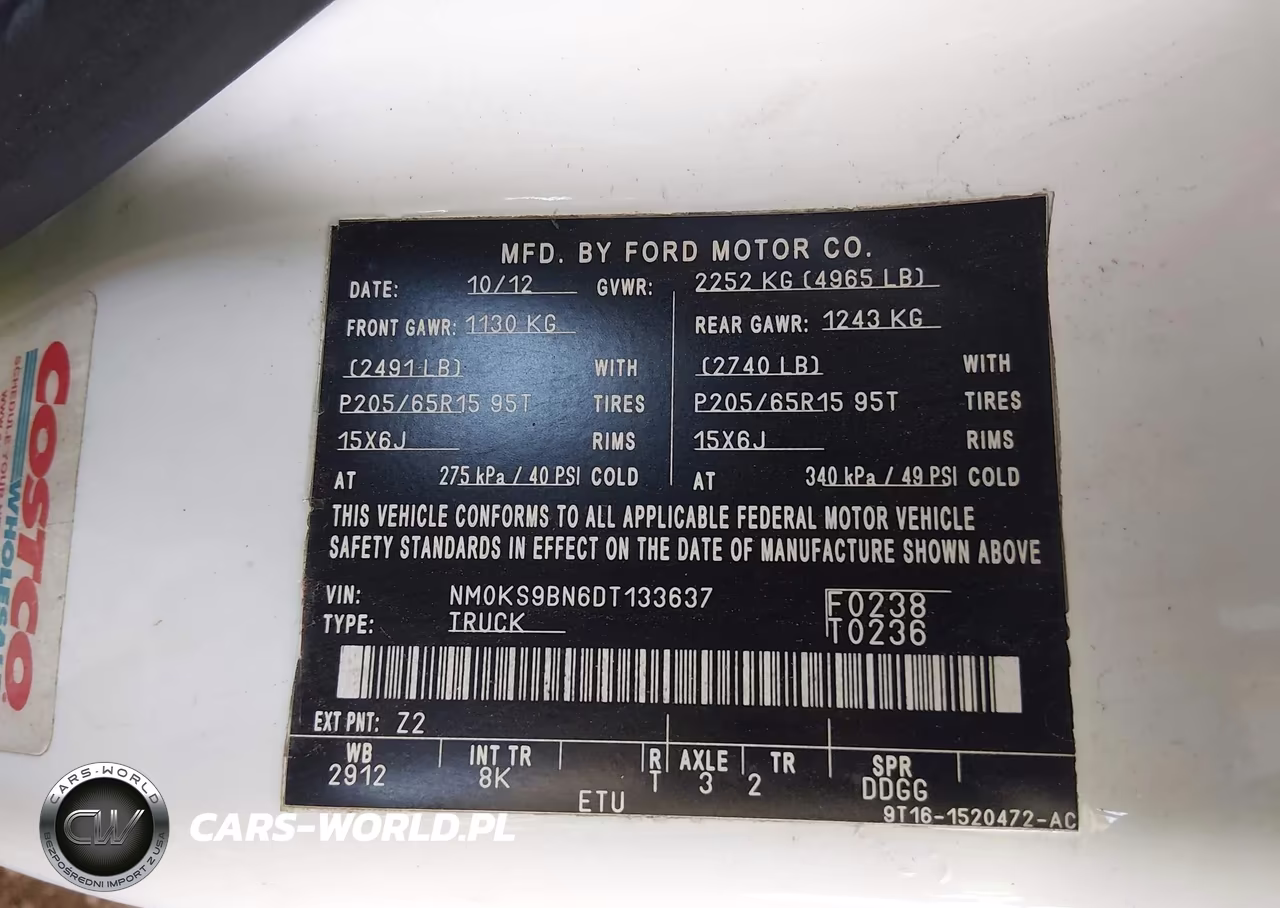 2013 Ford Transit Connect Xlt VIN:NM0KS9BN6DT133637 - 9