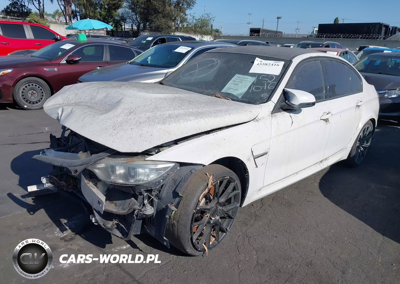 2017 BMW M3 VIN:WBS8M9C38H5G85554 - 2