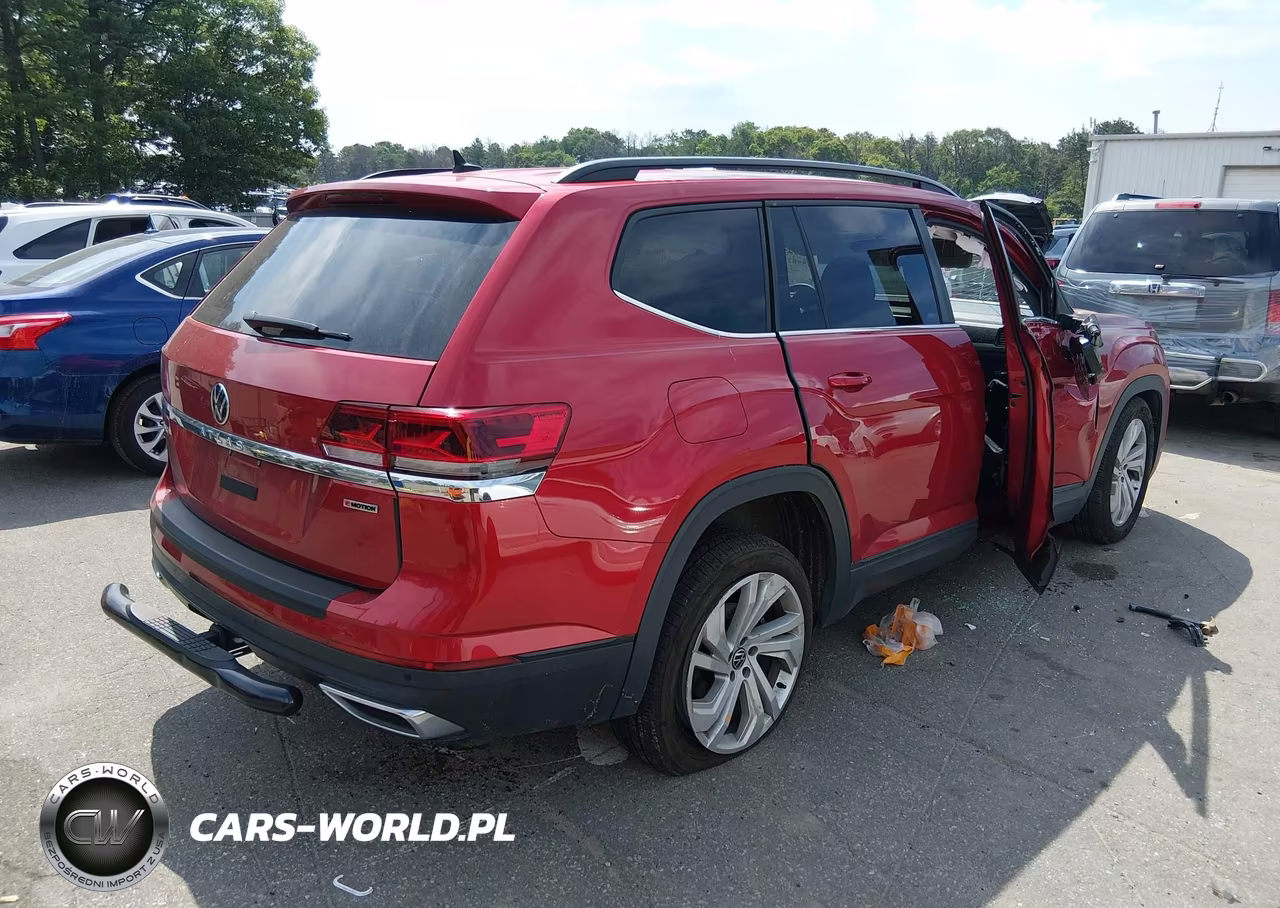 2022 Volkswagen Atlas 3.6L V6 Se W-Technology VIN:1V2KR2CAXNC507684 - 4