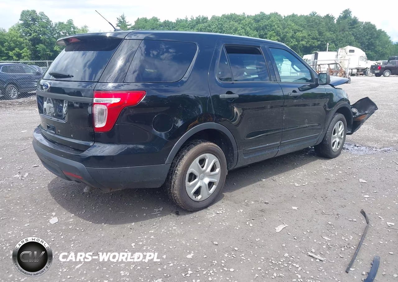 2014 Ford Utility Police Interceptor VIN:1FM5K8AR4EGB80279 - 4