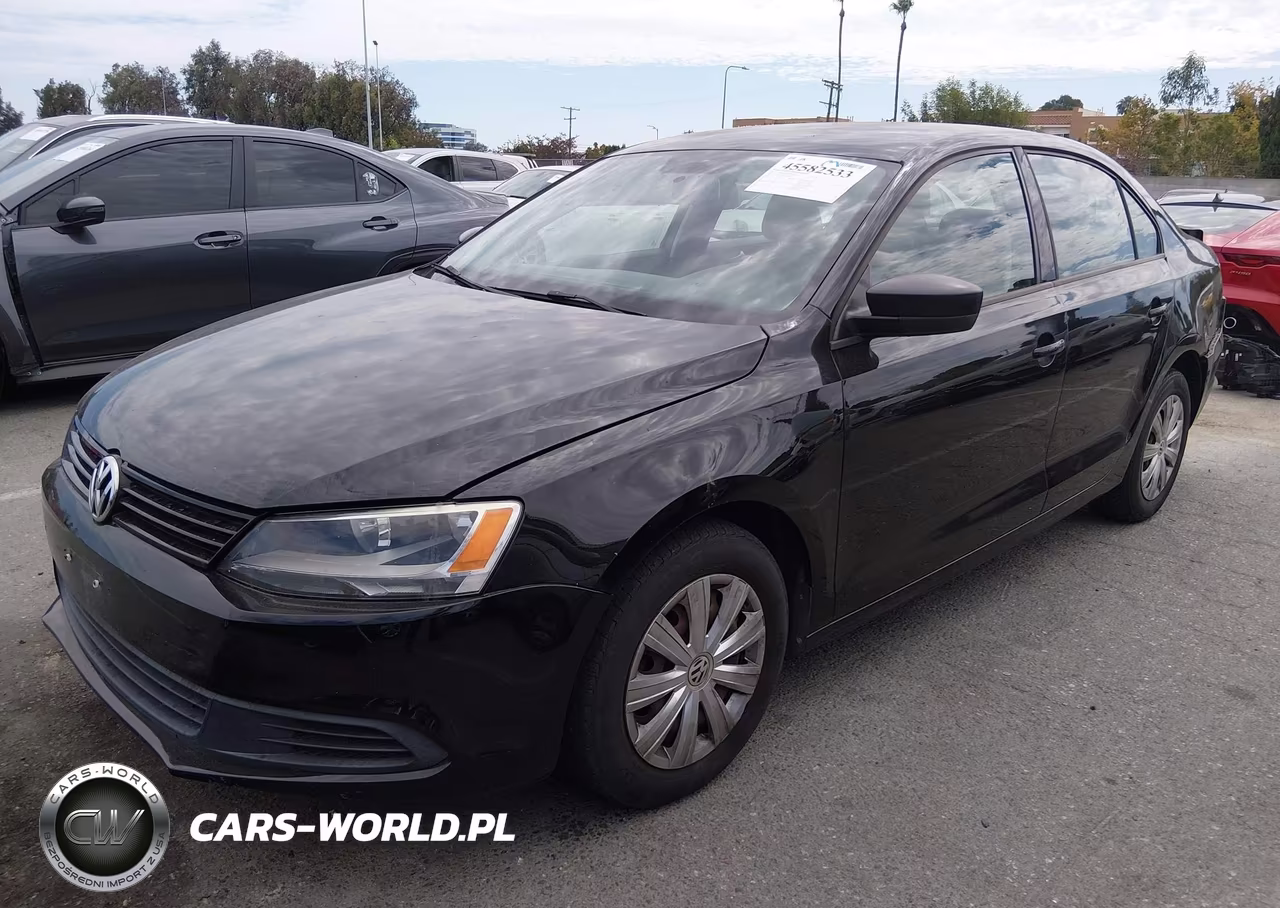 2013 Volkswagen Jetta 2.0L S VIN:3VW2K7AJ5DM274958 - 2