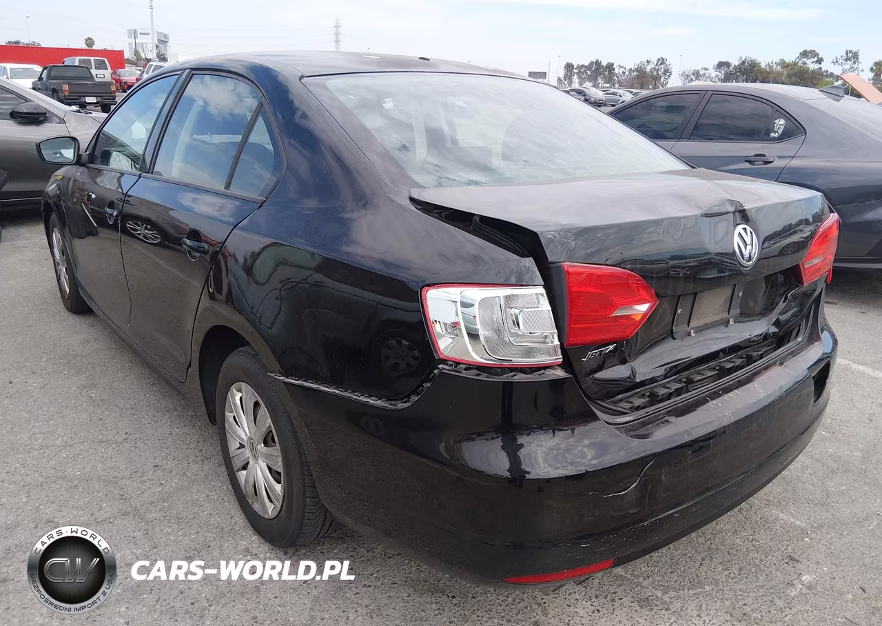 2013 Volkswagen Jetta 2.0L S VIN:3VW2K7AJ5DM274958 - 3