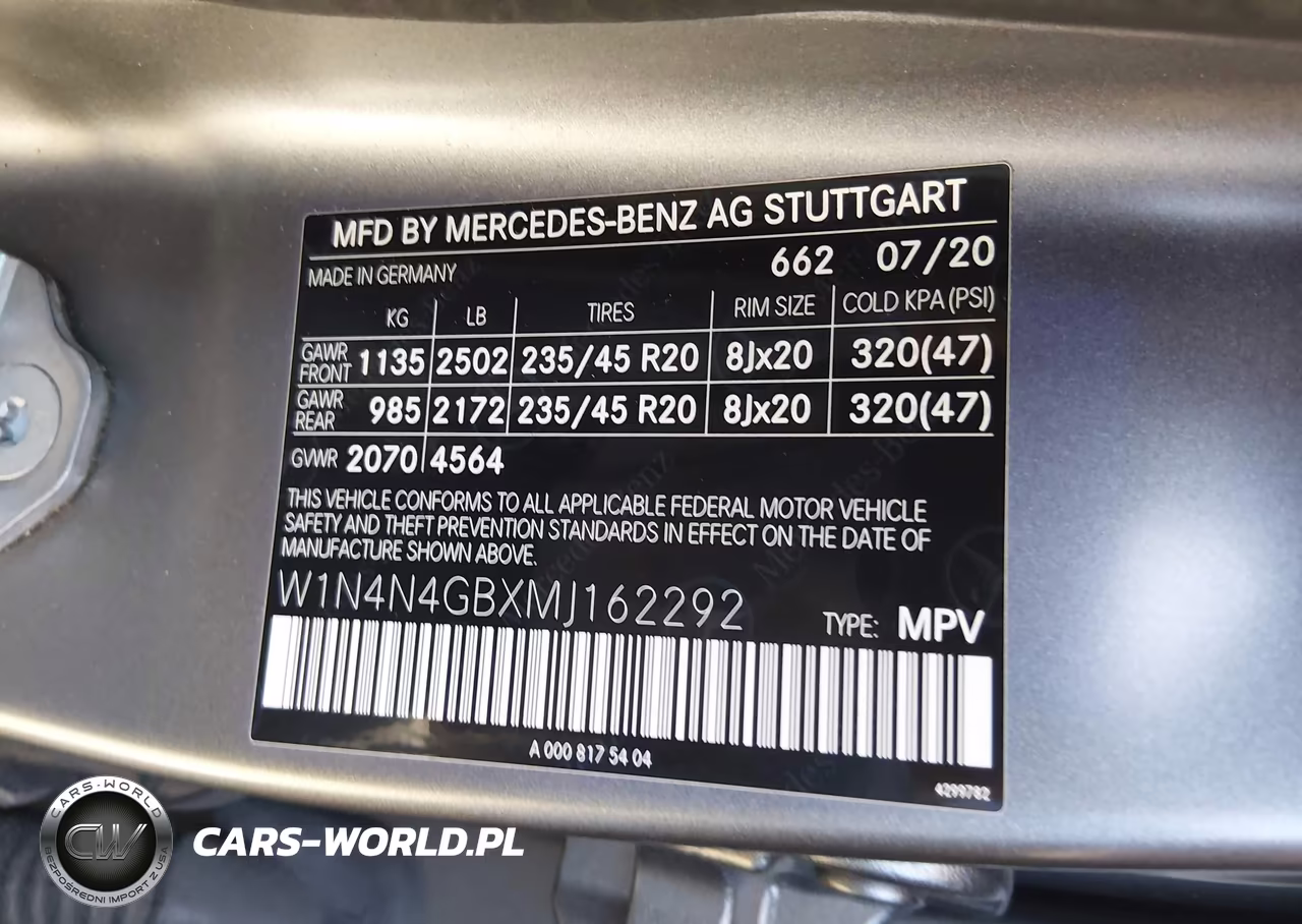 2021 Mercedes-Benz Gla 250 VIN:W1N4N4GBXMJ162292 - 9