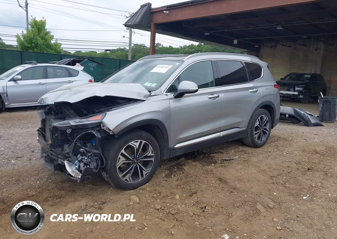 2020 Hyundai Santa Fe Sel 2.0T VIN:5NMS3CAA2LH302077 - 2