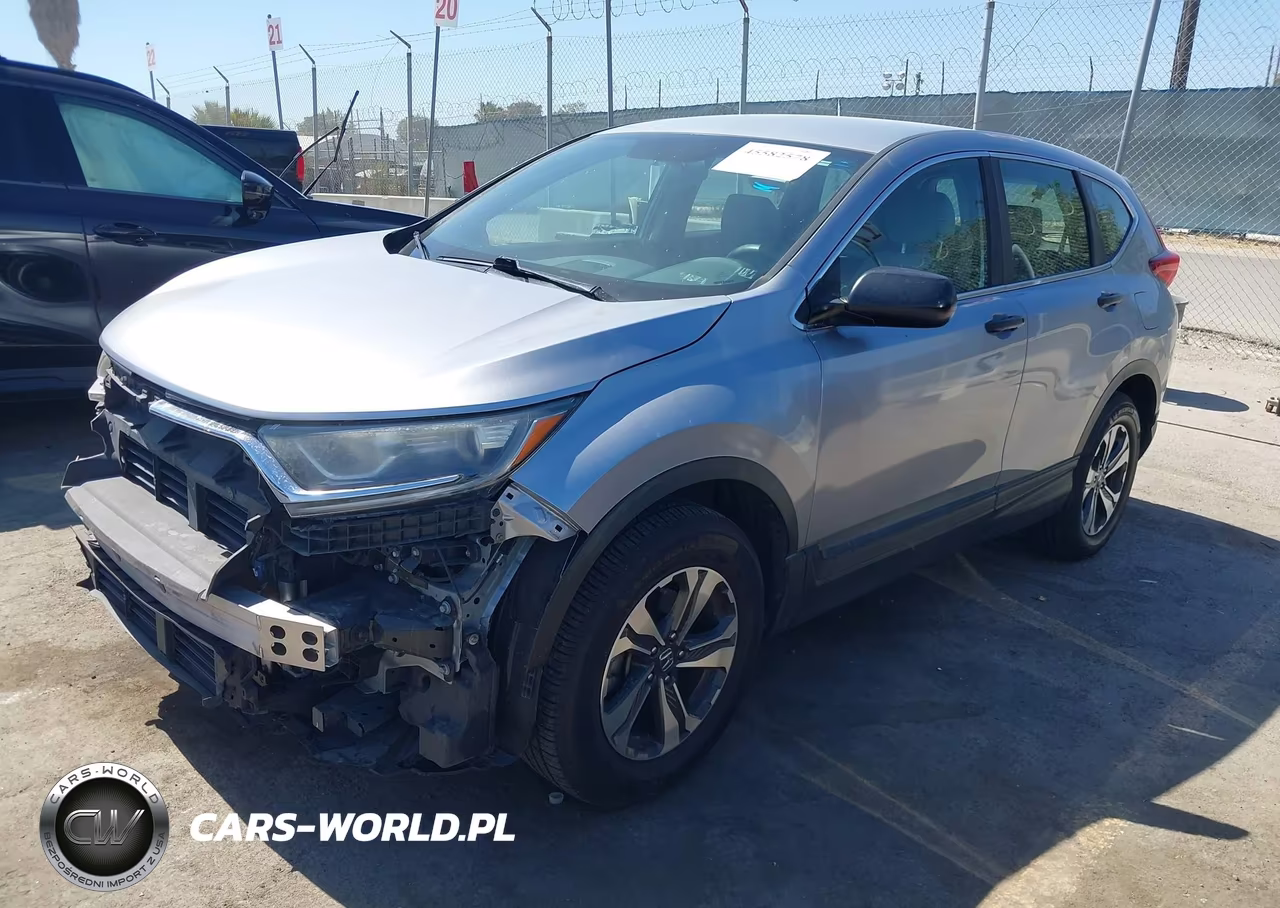 2018 Honda Cr-V Lx VIN:2HKRW6H37JH228055 - 2