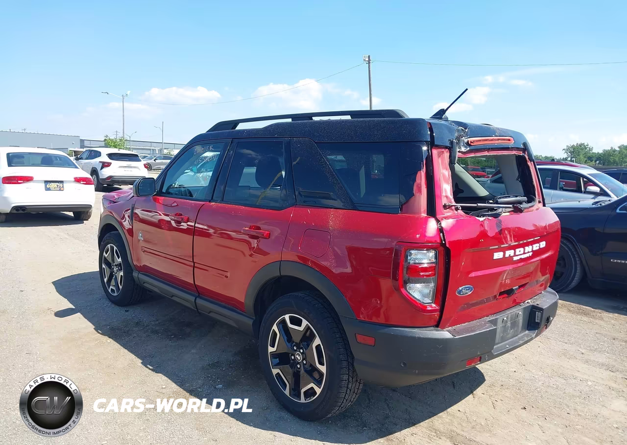 2021 Ford Bronco Sport Outer Banks VIN:3FMCR9C69MRB13583 - 3