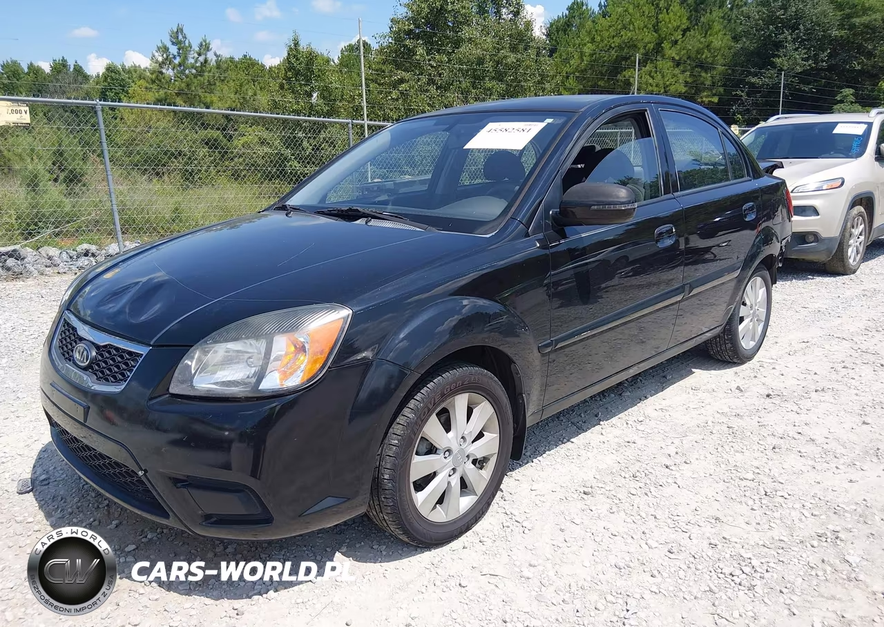 2011 Kia Rio Lx VIN:KNADH4A36B6863361 - 2