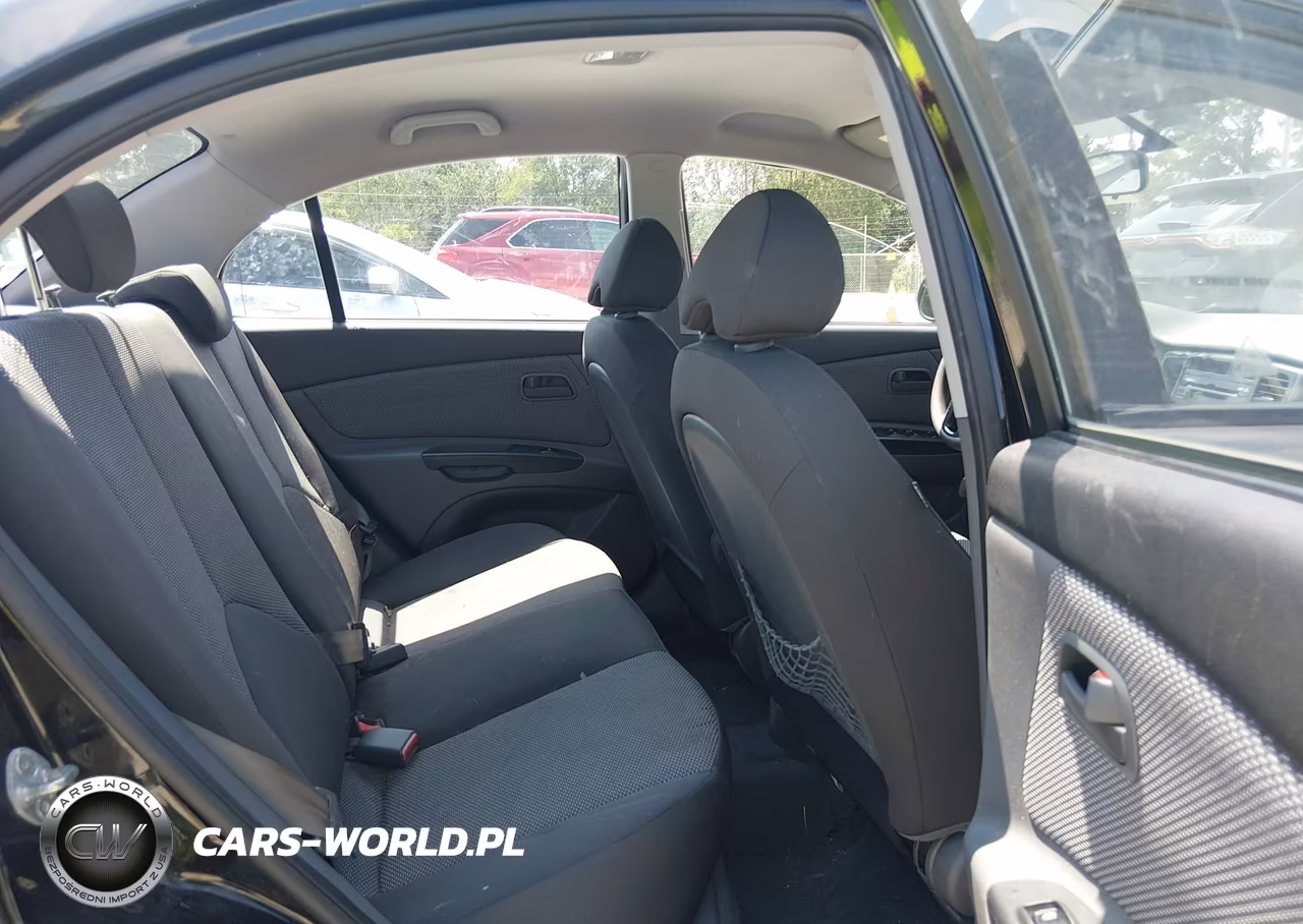 2011 Kia Rio Lx VIN:KNADH4A36B6863361 - 8