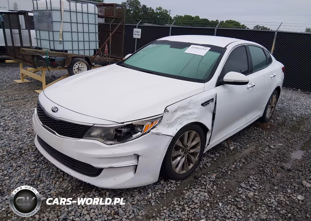 2016 Kia Optima Lx VIN:5XXGT4L38GG008942 - 2