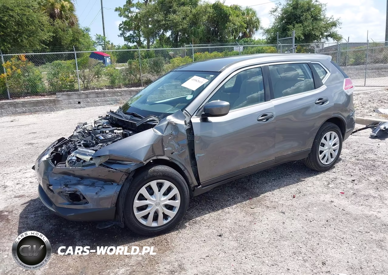 2016 Nissan Rogue S VIN:JN8AT2MT8GW027129 - 2