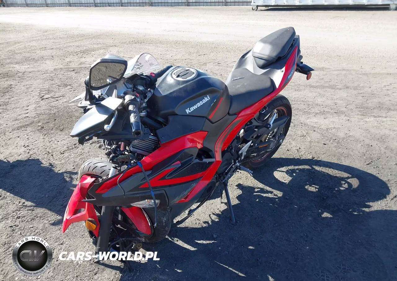 2025 Kawasaki Ex500 VIN:ML5EXGG15SDA59871 - 2