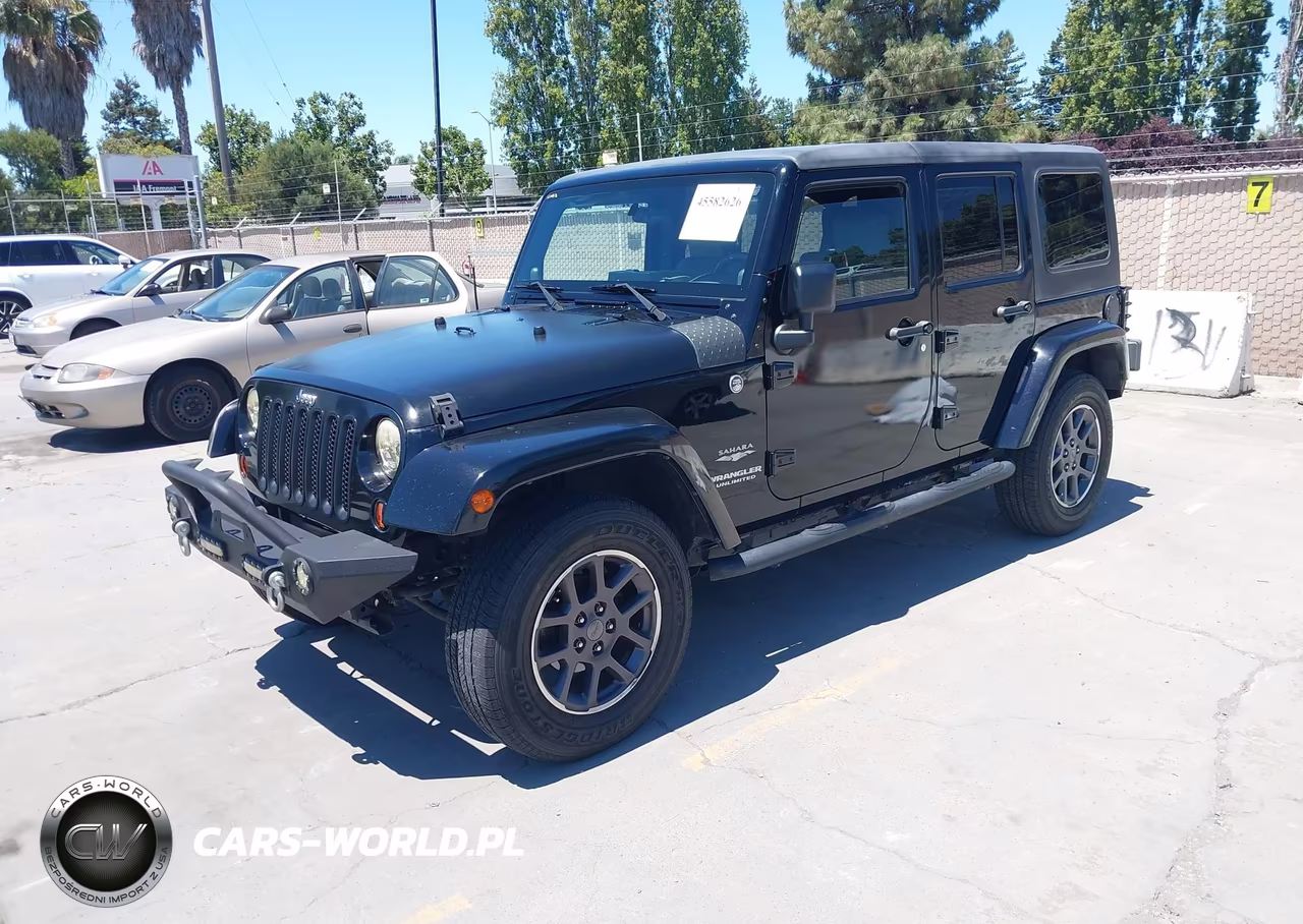 2007 Jeep Wrangler Unlimited Sahara VIN:1J4GA59167L196825 - 2