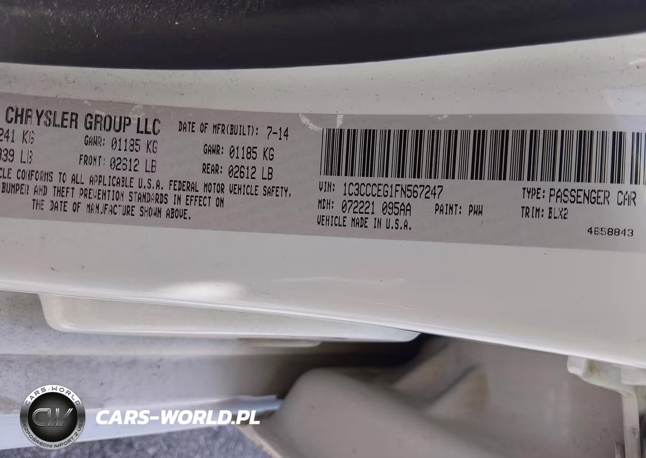 2015 Chrysler 200 C VIN:1C3CCCEG1FN567247 - 9