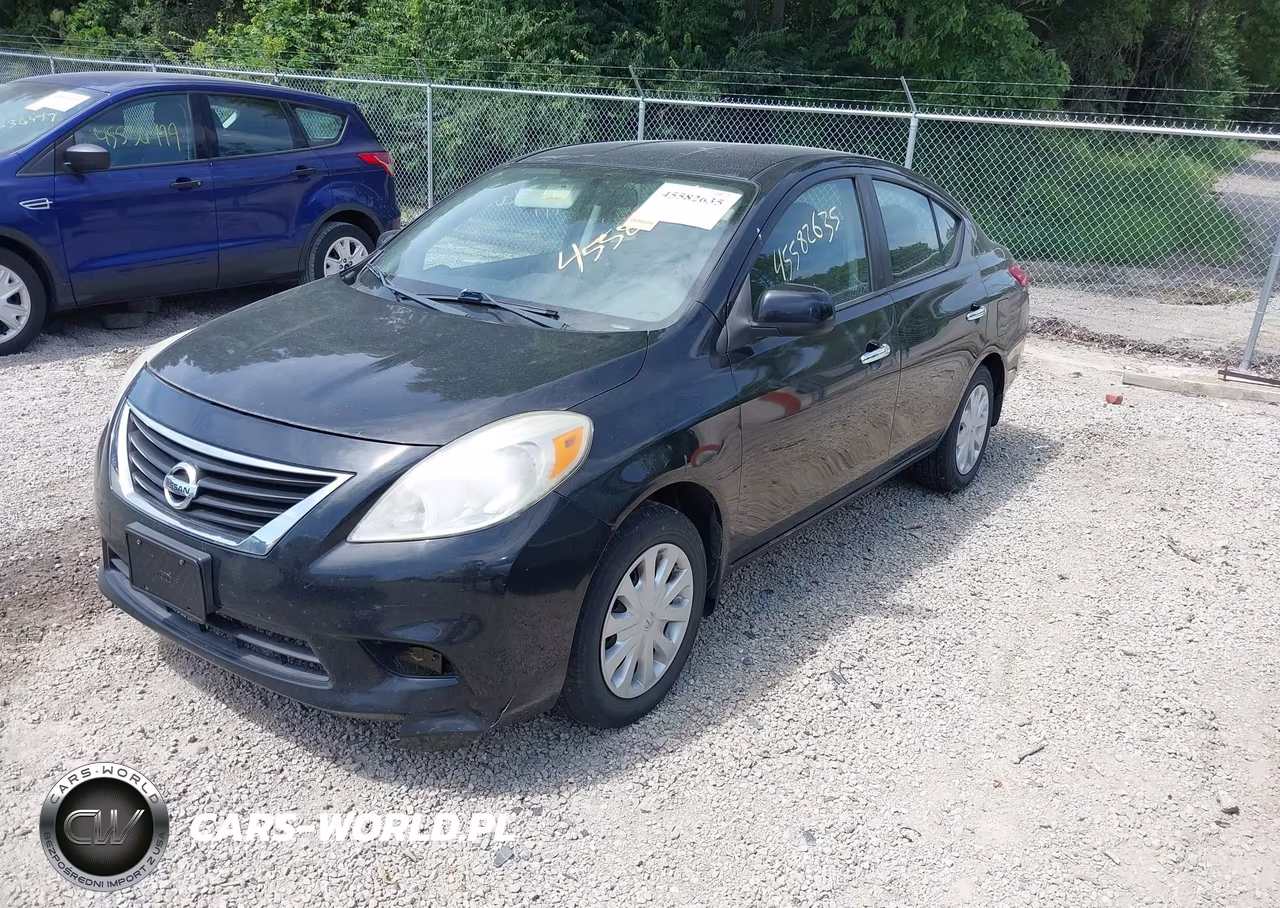 2012 Nissan Versa 1.6 Sv VIN:3N1CN7AP1CL886701 - 2
