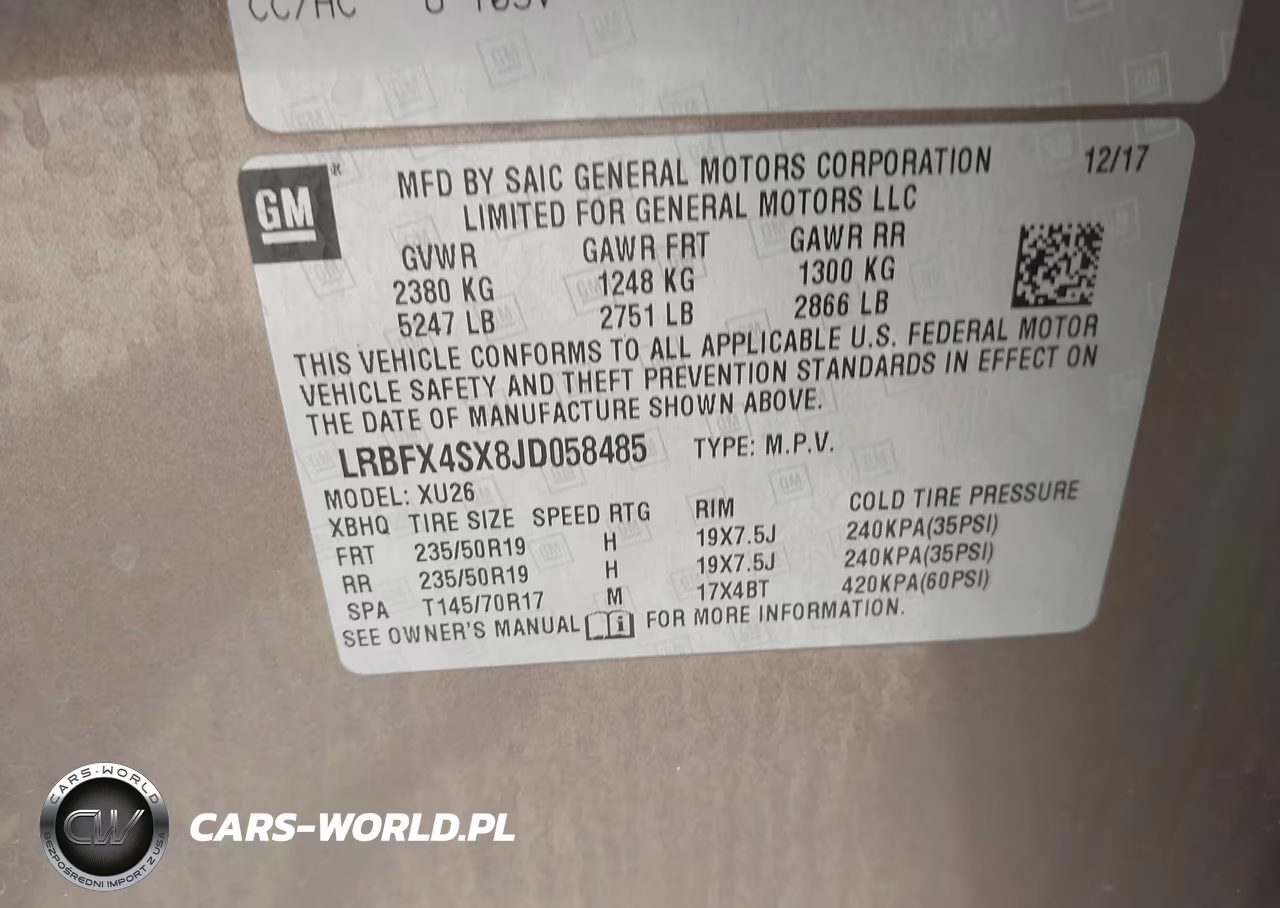 2018 Buick Envision Premium Ii VIN:LRBFX4SX8JD058485 - 9