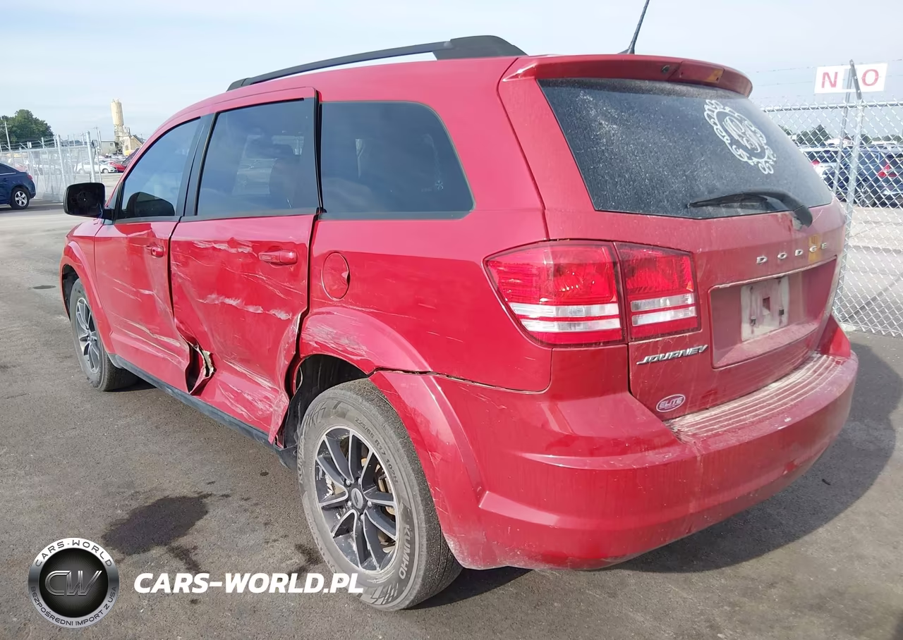 2018 Dodge Journey Se VIN:3C4PDCABXJT517539 - 3