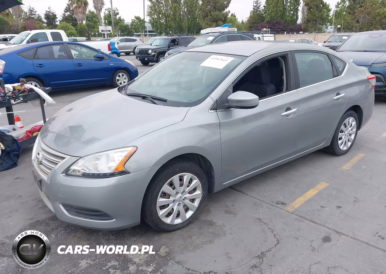 2014 Nissan Sentra S VIN:3N1AB7AP0EL658059 - 2