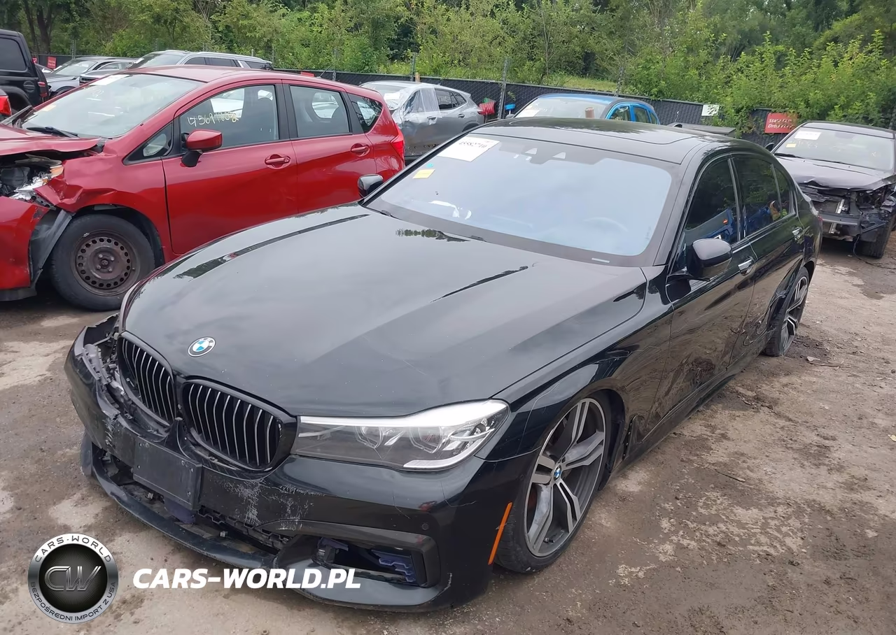 2017 BMW 740I VIN:WBA7E2C5XHG740478 - 2