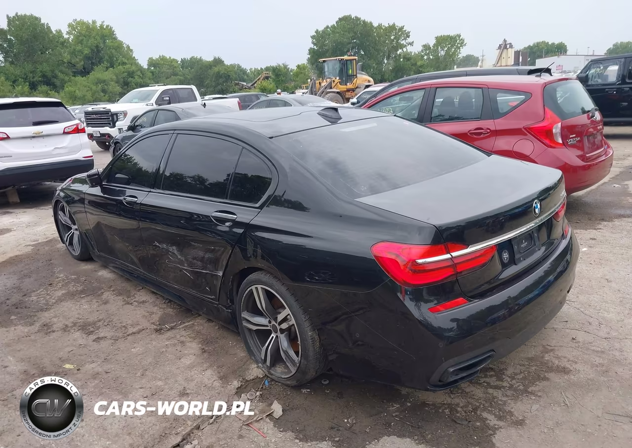2017 BMW 740I VIN:WBA7E2C5XHG740478 - 3