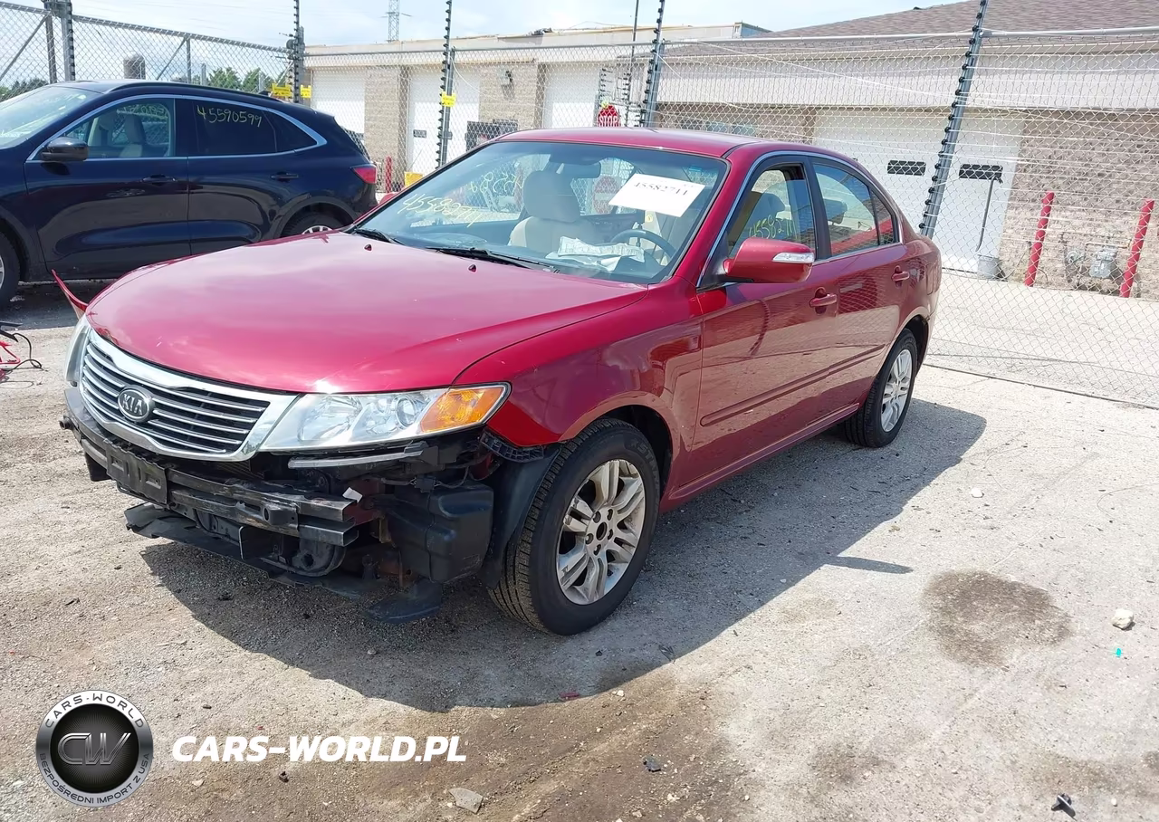 2010 Kia Optima Lx VIN:KNAGG4A83A5435084 - 2