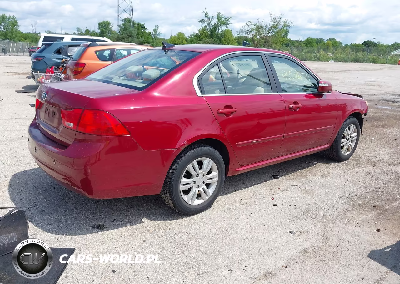 2010 Kia Optima Lx VIN:KNAGG4A83A5435084 - 4