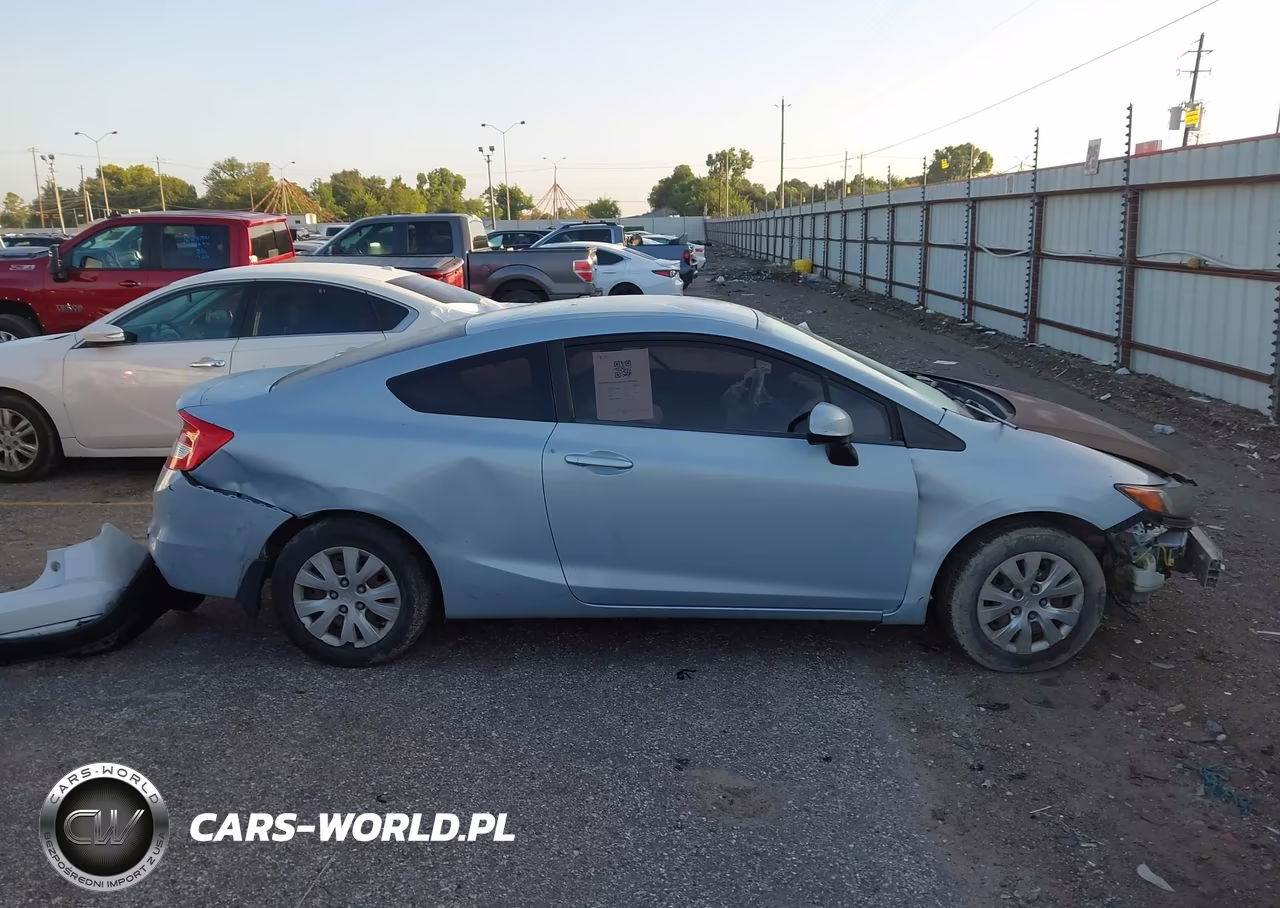 2012 Honda Civic Lx VIN:2HGFG3B53CH511400 - 13