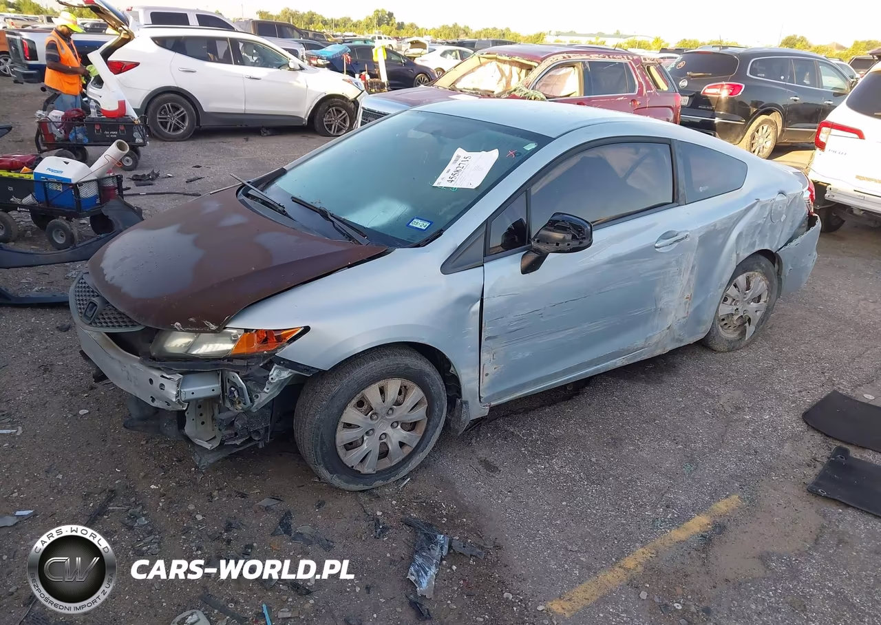 2012 Honda Civic Lx VIN:2HGFG3B53CH511400 - 2