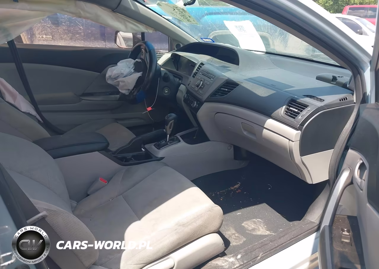2012 Honda Civic Lx VIN:2HGFG3B53CH511400 - 5