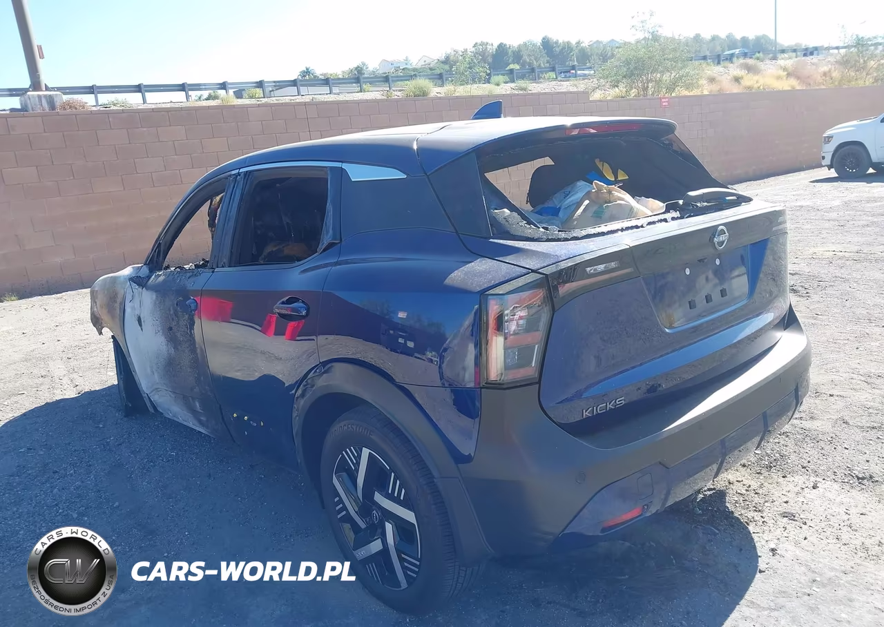 2025 Nissan Kicks Sv Fwd VIN:3N8AP6CA9SL401726 - 3