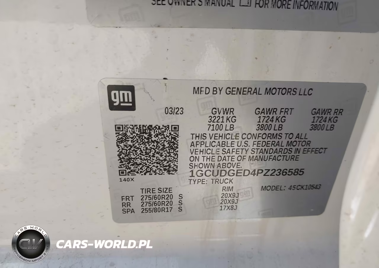 2023 Chevrolet Silverado 1500 4Wd Short Bed Ltz VIN:1GCUDGED4PZ236585 - 9