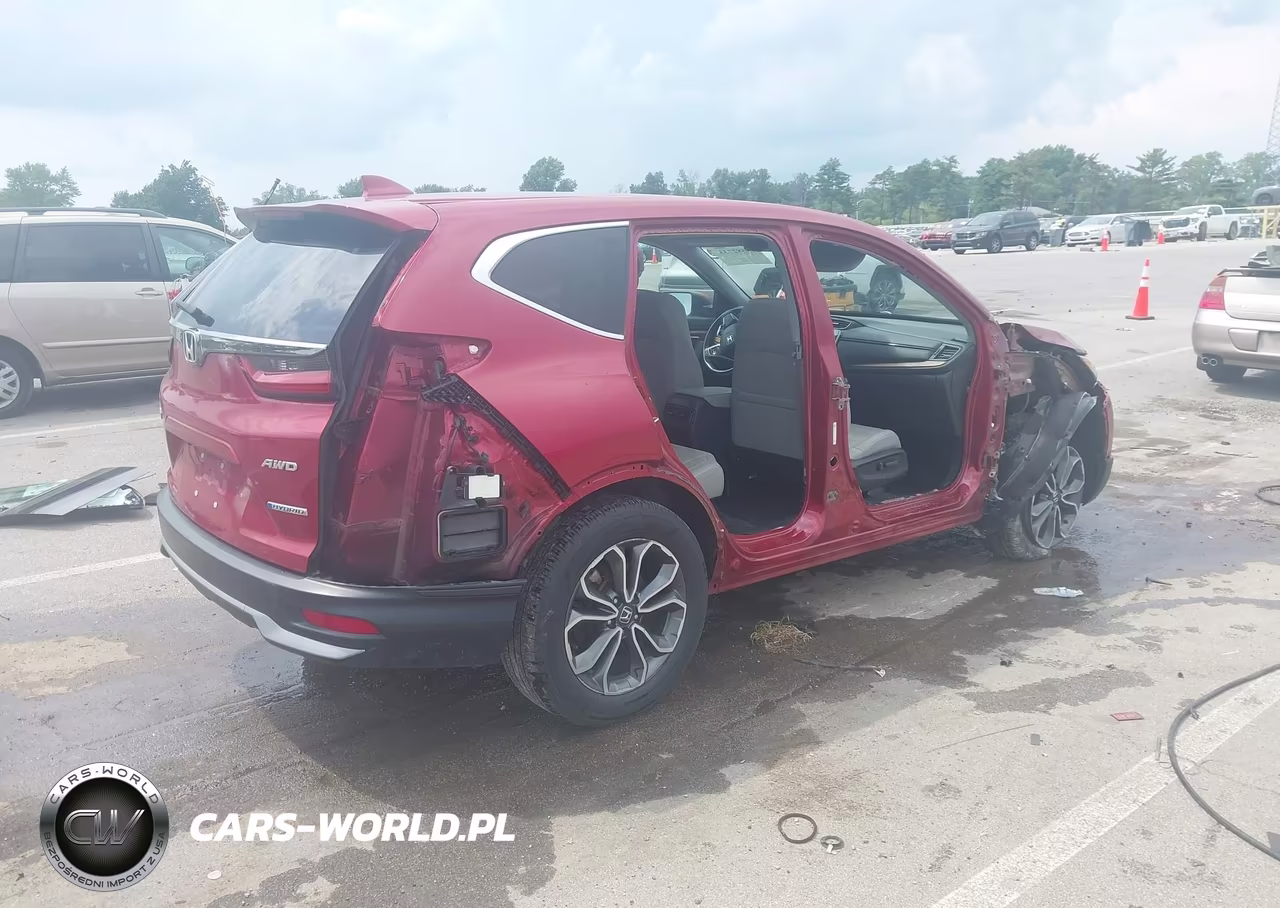 2022 Honda Cr-V Hybrid Ex-L VIN:5J6RT6H84NL054610 - 4