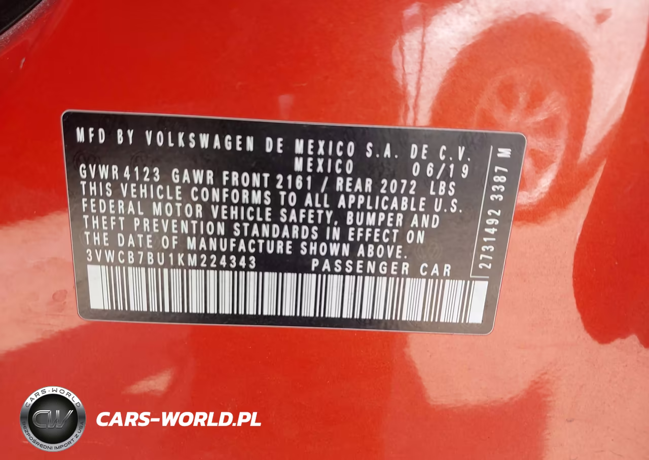 2019 Volkswagen Jetta 1.4T R-Line-1.4T S-1.4T Se VIN:3VWCB7BU1KM224343 - 9