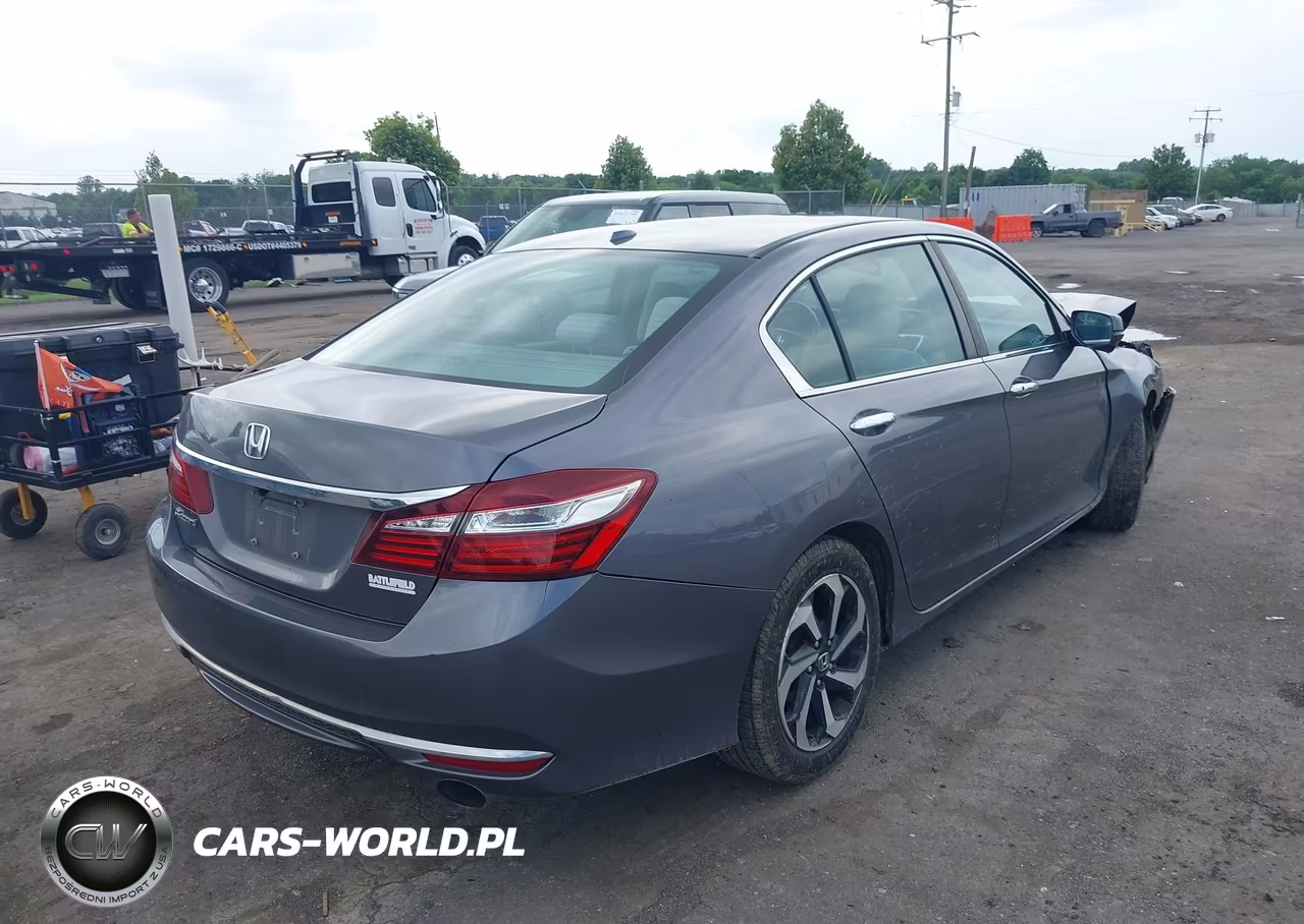 2016 Honda Accord Ex VIN:1HGCR2F73GA206194 - 4