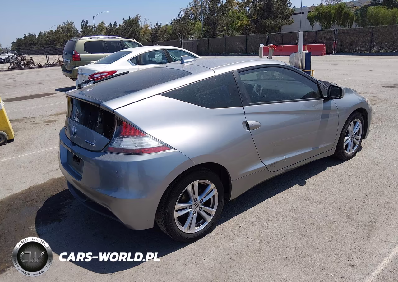 2011 Honda Cr-Z Ex VIN:JHMZF1D62BS007354 - 4