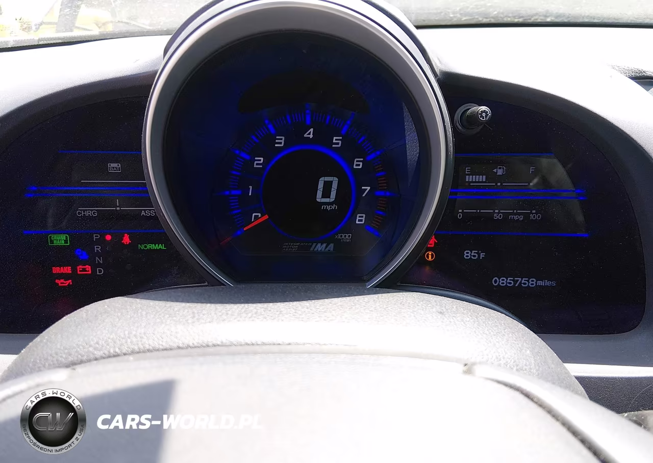 2011 Honda Cr-Z Ex VIN:JHMZF1D62BS007354 - 7