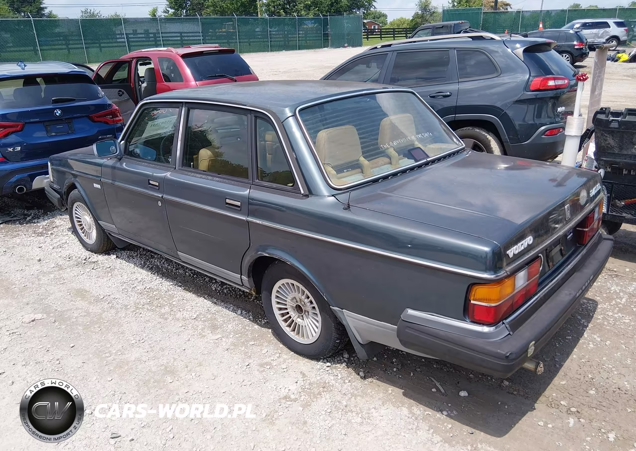 1989 Volvo 244 Dl-Gl VIN:YV1AX8845K1372074 - 3