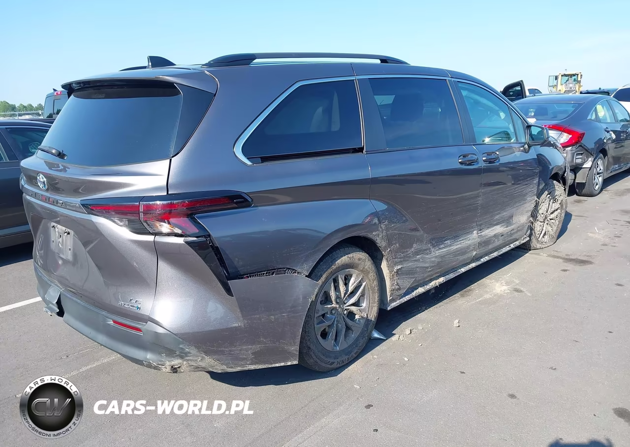2023 Toyota Sienna Le VIN:5TDKRKEC4PS146356 - 4