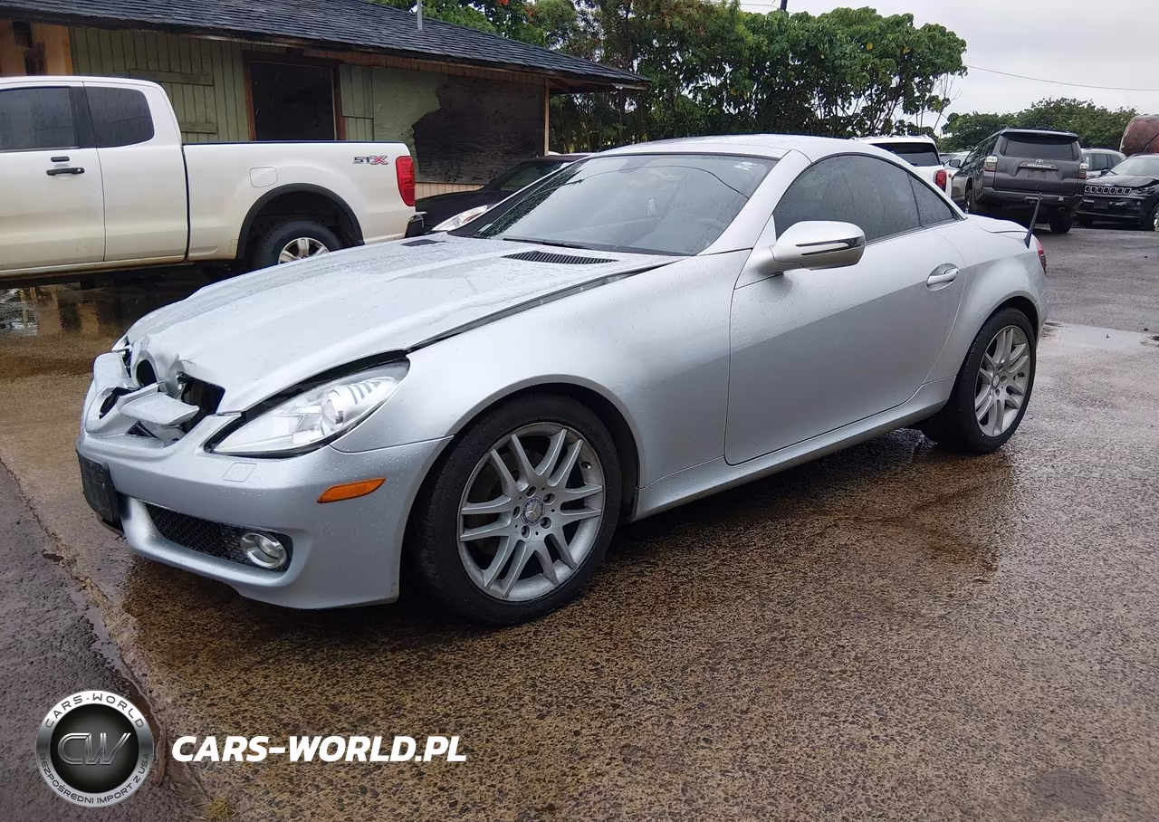 2009 Mercedes-Benz Slk 300 VIN:WDBWK54F69F192646 - 2