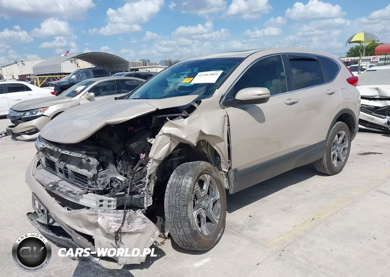 2019 Honda Cr-V Ex-L VIN:5J6RW1H80KL001277 - 2