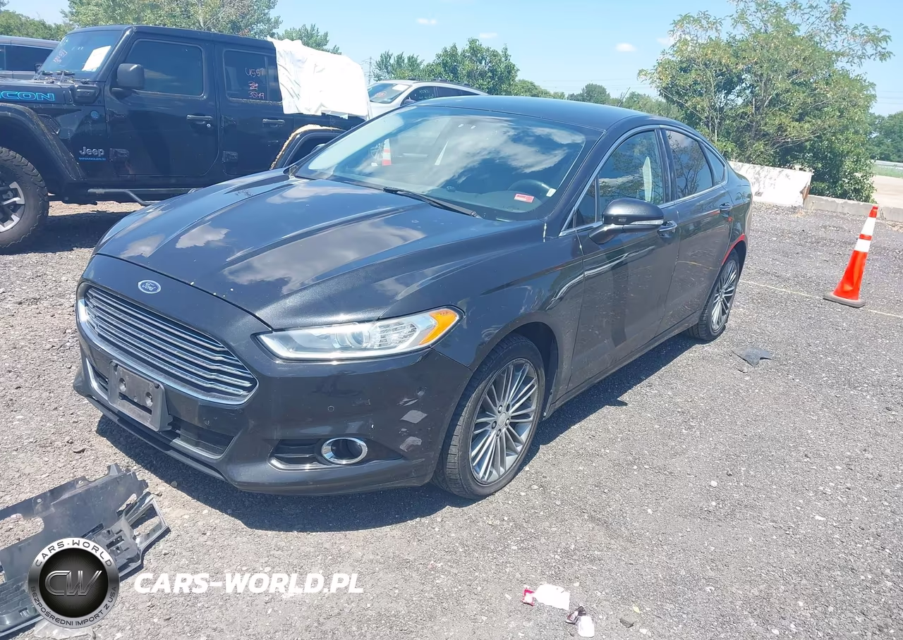 2014 Ford Fusion Titanium VIN:3FA6P0D97ER288224 - 2