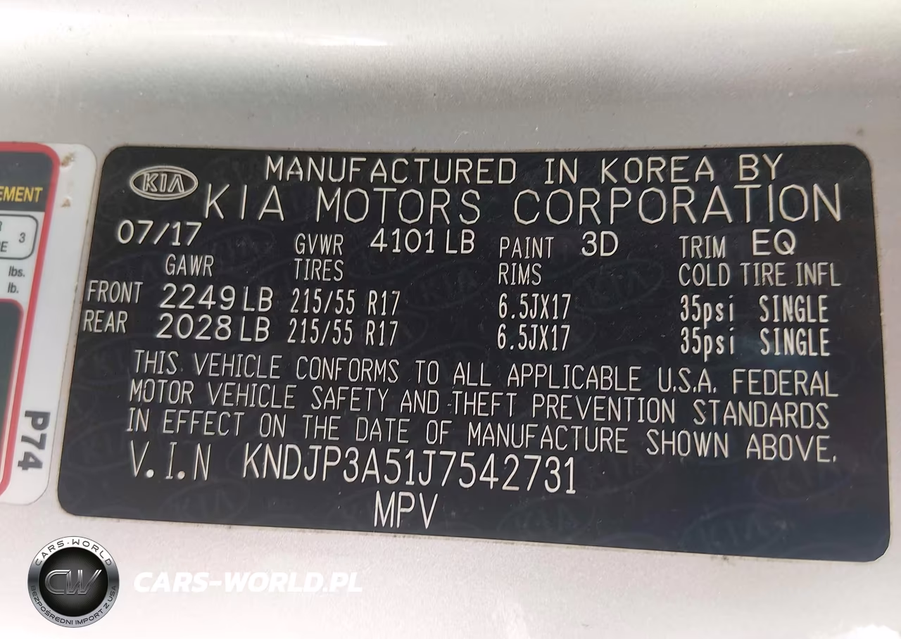 2018 Kia Soul + VIN:KNDJP3A51J7542731 - 9