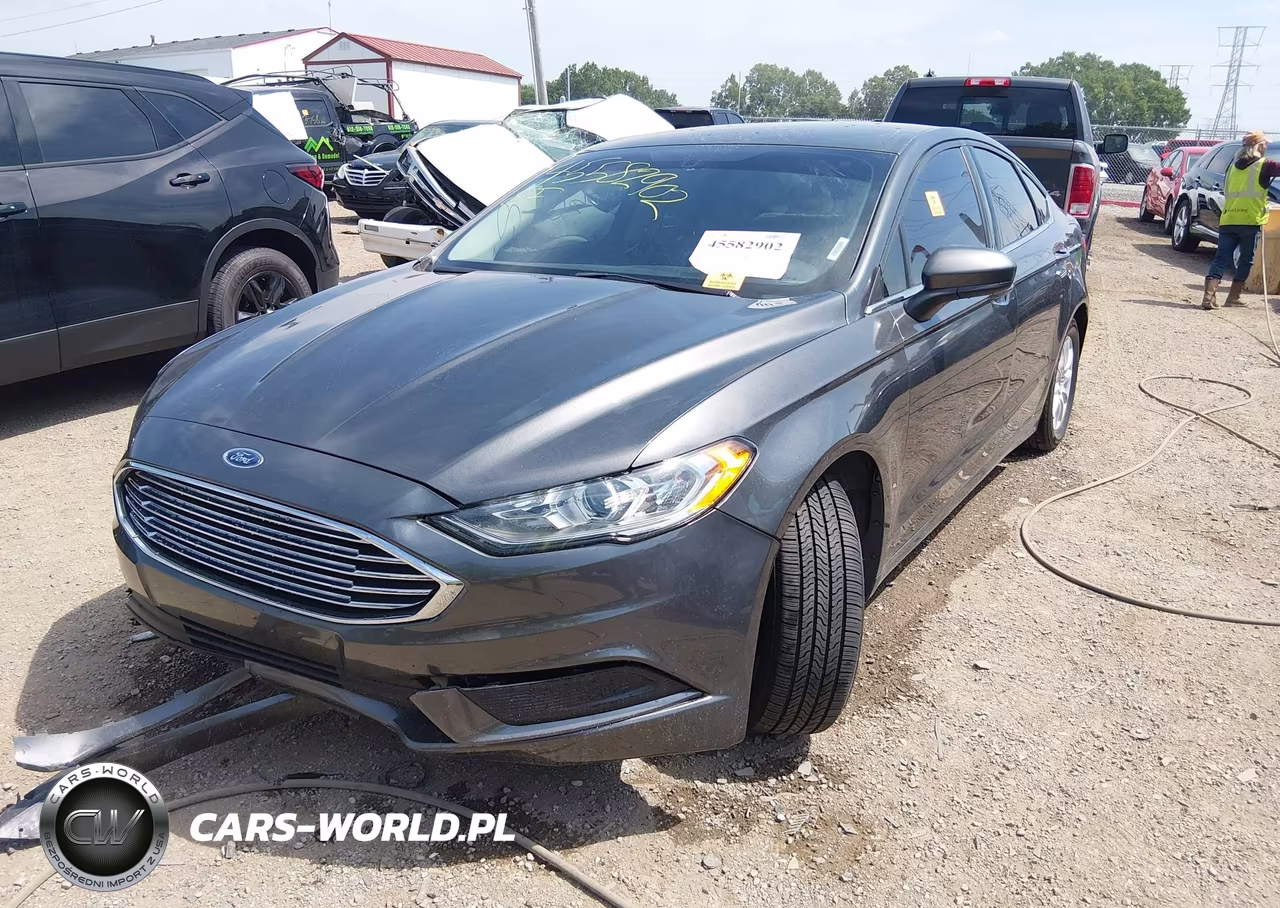 2017 Ford Fusion S VIN:3FA6P0G72HR162464 - 2